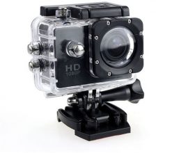 Extralink Action Camera A10 Czarna | Kamera | 1080P 30Fps, Ip68, Wyświetlacz 2.0". Kamery sportowe ExtraLink. Za 95.64 zł.