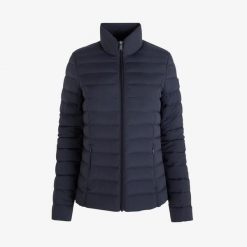 Kurtka JOTT MAIA Niebieski. Niebieskie kurtki sportowe damskie Jott, m, bez wzorów, z puchu, bez ramiączek, bez kaptura, trekkingowe. Za 425.99 zł.