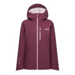 Damska kurtka turystyczna Regatta Birchdale II. Fioletowe kurtki sportowe damskie Regatta, bez wzorów, bez ramiączek, bez kaptura, trekkingowe. Za 382.00 zł.