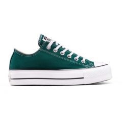 Buty sportowe Converse Chuck Taylor As Lift. Zielone buty sportowe męskie Converse, bez wzorów, bez zapięcia, na fitness i siłownię. Za 590.00 zł.