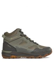 Karrimor Trekkingi Spiral Mid K1069 Khaki. Brązowe botki męskie Karrimor, bez wzorów, z materiału, bez obcasa, bez zapięcia. Za 599.99 zł.