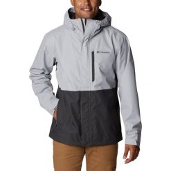 Kurtka Sportowa Z Kapturem Męska Columbia Hikebound. Szare kurtki sportowe męskie Columbia, l, bez wzorów, z kapturem, trekkingowe. Za 469.99 zł.