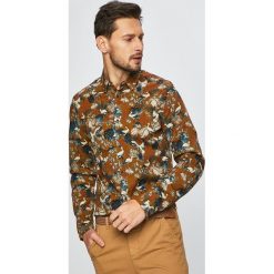 Medicine - Koszula Smart Adventure. Brązowe koszule męskie MEDICINE, l, bez wzorów, z bawełny, casualowe, bez kołnierzyka, bez ramiączek. W wyprzedaży za 59.90 zł.