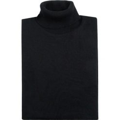 Sweter RUFO SWC000026. Czarne swetry męskie Giacomo Conti, m, bez wzorów, z wełny, eleganckie, bez kołnierzyka, bez ramiączek. Za 229.00 zł.