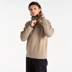 Męska bluza z kapturem T-Bar. Niebieskie bluzy sportowe męskie Dare 2B, na zimę, m, bez wzorów, z polaru, z kapturem, narciarskie. W wyprzedaży za 229.99 zł.