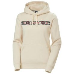 Bluza damska z kapturem Helly Hansen Elevate. Białe bluzy damskie Helly Hansen, na lato, l, bez wzorów, z bawełny, bez ramiączek, z kapturem. Za 431.95 zł.