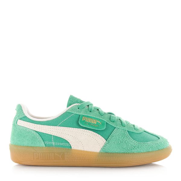 Tenisówki Puma Model Palermo Vintage Kolor Zielony. Zielone trampki i tenisówki damskie Puma, bez wzorów, bez zapięcia. Za 412.70 zł.