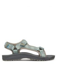 Jack Wolfskin Sandały Wave Breaker 4050291 Zielony. Zielone sandały damskie Jack Wolfskin, bez wzorów, z materiału, bez obcasa, bez zapięcia. Za 169.99 zł.