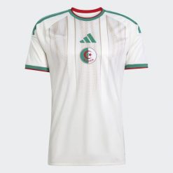 Koszulka piłkarska ADIDAS Algieria 2026 domowa. Bluzki damskie Adidas, m, bez wzorów, sportowe, bez kołnierzyka, bez ramiączek. Za 449.99 zł.