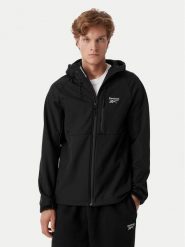 Reebok Kurtka przejściowa RCC00095 Czarny Regular Fit. Czarne kurtki męskie Reebok, m, bez wzorów, z syntetyku, bez kaptura. Za 299.99 zł.