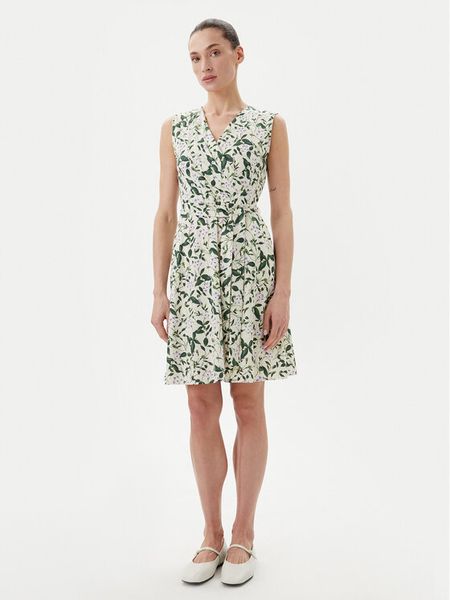 Weekend Max Mara Sukienka letnia Osiris 2515621022650 Zielony Regular Fit. Zielone sukienki damskie Weekend Max Mara, na lato, l, bez wzorów, z bawełny, bez kołnierzyka, bez ramiączek. Za 569.99 zł.