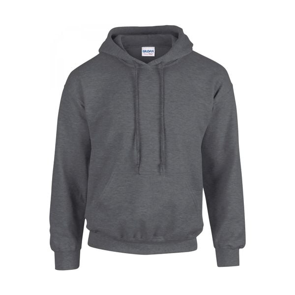 Bluza z kapturem Gildan Heavy Blend ®. Szare bluzy damskie GILDAN, s, bez wzorów, z bawełny, klasyczne, bez ramiączek, z kapturem. Za 82.25 zł.