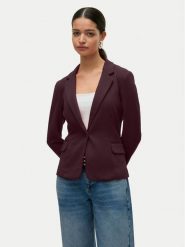 Vero Moda Marynarka Julia 10154123 Fioletowy Regular Fit. Fioletowe marynarki i żakiety damskie Vero Moda, bez wzorów, z bawełny, bez kołnierzyka, bez ramiączek. Za 199.99 zł.