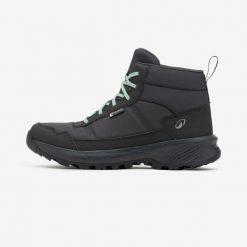 Second Life - Buty turystyczne damskie Quechua NH100 mid... - Stan Doskonały. Szare obuwie trekkingowe damskie QUECHUA, z materiału, bez zapięcia. Za 143.99 zł.