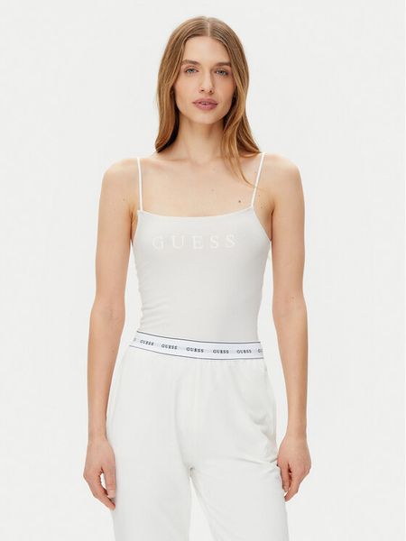 Guess Body O5RM11 KBBU1 Niebieski. Niebieskie body Guess, z aplikacjami, z bawełny. Za 99.99 zł.