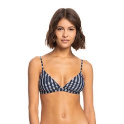 Góra od stroju kąpielowego ROXY Into The Sun Fix Tiki Triangle. Niebieskie bikini Roxy, xl, bez wzorów. Za 69.99 zł.