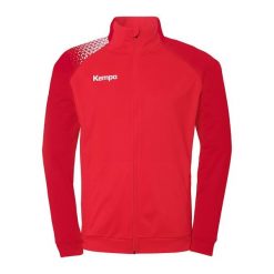 Kurtka z dresu Kempa Ambition 28. Czerwone kurtki męskie Kempa, bez wzorów, z dresówki, sportowe, bez kaptura. Za 203.65 zł.