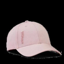 Czapka z daszkiem WINGS UNLEASH PINK. Czerwone czapki damskie Wings, bez wzorów, z bawełny, eleganckie. Za 49.90 zł.