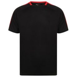 Koszulka Drużynowa Unisex Dla Dorosłych. Czarne bluzki damskie FINDEN & HALES, bez wzorów, sportowe, bez kołnierzyka, bez ramiączek. Za 76.99 zł.