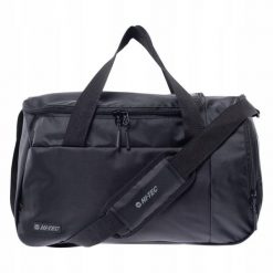 Torba sportowa Hi-Tec 24 L. Czarne torby sportowe męskie Hi-tec, bez wzorów. Za 77.35 zł.
