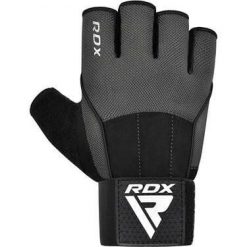 Rękawiczki RDX Workout Gym Gloves W3B. Szare rękawiczki męskie RDX SPORTS, bez wzorów. Za 59.99 zł.