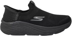 Skechers Slip-Ins Max Cushioning Elite 2.0 129611-BBK Czarne 36. Czarne obuwie sportowe damskie Skechers, bez wzorów, bez zapięcia. Za 383.25 zł.