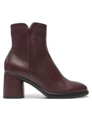 ECCO Botki Sculpted Lx 55 22261301385 Fioletowy. Fioletowe botki damskie ecco, bez wzorów, ze skóry, bez obcasa, na słupku, bez zapięcia. Za 629.99 zł.