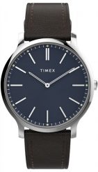 Zegarek męski Timex TW2W43700 brązowy. Brązowe zegarki męskie Timex, bez wzorów. Za 611.21 zł.