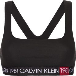 Calvin Klein Statement 1981 Biustonosz Czarny. Czarne biustonosze Calvin Klein, bez wzorów, z bawełny. Za 140.95 zł.