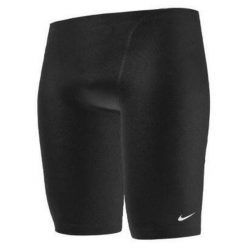 Jammery kąpielowe męskie Nike Hydrastrong Solid Jammer. Czarne kąpielówki męskie Nike, l, bez wzorów. Za 218.40 zł.