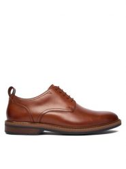 Clarks Półbuty Aldwin Lace 26183252 Brązowy. Brązowe buty wizytowe męskie Clarks, bez wzorów, ze skóry, bez obcasa, bez zapięcia. Za 479.99 zł.
