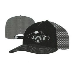 Czapka z daszkiem BUFF TRUCKER CAP EPM 2022. Czarne czapki damskie Buff, bez wzorów, sportowe. W wyprzedaży za 89.93 zł.