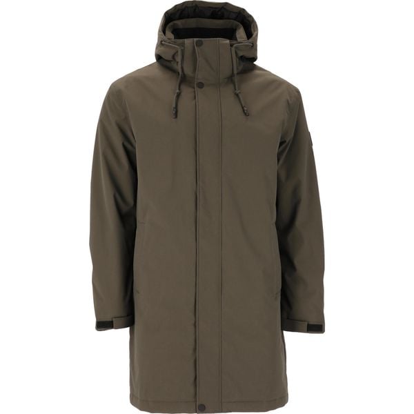 Parka Whistler Volcan. Czarne parki męskie Whistler, m, bez wzorów, sportowe, bez kołnierzyka, bez kaptura. W wyprzedaży za 425.00 zł.