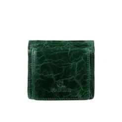 Mały portfel damski Canaletto ze skóry licowej PD1008s257. Zielone portfele damskie ze skóry. Za 125.00 zł.
