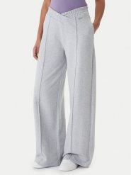 HUGO Spodnie dresowe Nuasem_B 50563763 Szary Relaxed Fit. Szare spodnie dresowe damskie Hugo, bez wzorów, z bawełny. Za 519.99 zł.