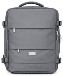 Plecak Camry Biznesowo-Sportowy On-Board Free Size 40x20x30 cm, 24L, 3 komory, 11 kieszeni, laptop 17” (CR 6880 dark grey). Szare plecaki męskie Camry, bez wzorów, biznesowe. Za 123.69 zł.