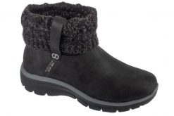 Buty zimowe damskie, Easy Going - Cozy Weather 2. Czarne obuwie trekkingowe damskie Skechers, z materiału, bez zapięcia. Za 319.99 zł.