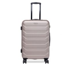 Walizka średnia GINO ROSSI. Żółte walizki damskie Gino Rossi, bez wzorów, średnie. Za 279.99 zł.