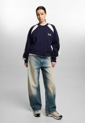 Bluza sportowa damska Prosto Speed bez kaptura. Niebieskie bluzy damskie Prosto., l, bez wzorów, z jeansu, sportowe, bez ramiączek, bez kaptura. Za 224.99 zł.