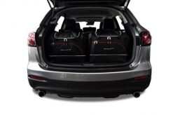 Torby Do Bagażnika Mazda Cx-9 2006-2012 5Szt Kjust. Czarne torby podróżne damskie KJUST, bez wzorów, z kauczuku. Za 1,638.00 zł.