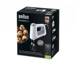 Mikser Braun Braun HM 5000 WH Mikser ręczny 700 W Szary, Biały. Białe miksery BRAUN. Za 263.29 zł.