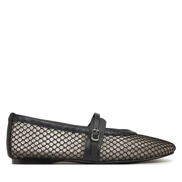 Baleriny Steve Madden. Czarne balerinki damskie Steve Madden, bez wzorów, bez obcasa, bez zapięcia. Za 249.99 zł.