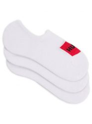 HUGO Stopki 50496082 Biały. Białe skarpety męskie Hugo, bez wzorów, z bawełny. Za 79.99 zł.