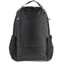 Plecak unisex Skechers Nevada Backpack pojemność 22 L. Czarne plecaki męskie Skechers, bez wzorów, z materiału, sportowe. Za 179.99 zł.