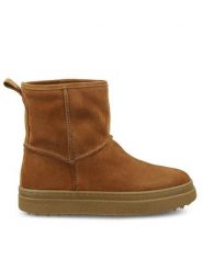Gant Śniegowce Snowhill 29543781 Brązowy. Brązowe śniegowce damskie GANT, ze skóry, bez zapięcia. Za 499.99 zł.