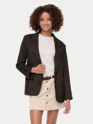 ONLY Marynarka Lina 15357019 Brązowy Loose Fit. Brązowe marynarki i żakiety damskie ONLY, bez wzorów, ze skóry, bez kołnierzyka, bez ramiączek. Za 249.99 zł.