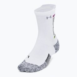 Skarpety Under Armour ArmourDry Run Cushion Mid-Crew. Białe skarpetki damskie Under Armour, bez wzorów. Za 83.99 zł.