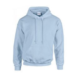 Bluza z kapturem Gildan Heavy Blend ®. Niebieskie bluzy damskie GILDAN, l, bez wzorów, z bawełny, klasyczne, bez ramiączek, z kapturem. Za 81.25 zł.