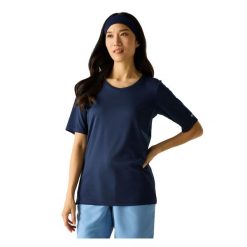 T-shirt Damski W Serek Fingal. Zielone t-shirty damskie Regatta, l, bez wzorów, z materiału, bez kołnierzyka, bez ramiączek. Za 79.99 zł.