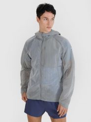 4F Kurtka do biegania Ultralight męska - szara XL. Szare kurtki sportowe męskie 4F, l, bez wzorów, z dzianiny, z kapturem, do biegania. W wyprzedaży za 159.99 zł.
